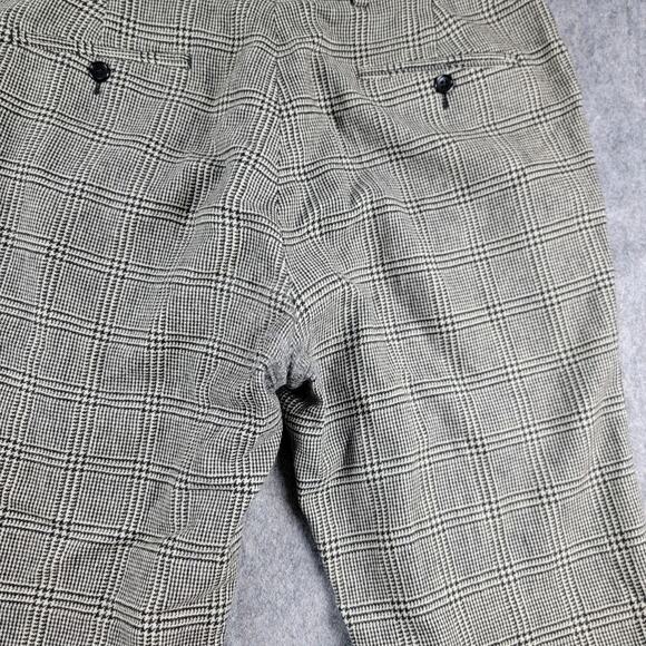 Todd Snyder Plaid Wool Trouser Mens Size 31x30 Multi Cream Black *Read* - Picture 13 of 16
